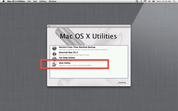 repair disk for mac